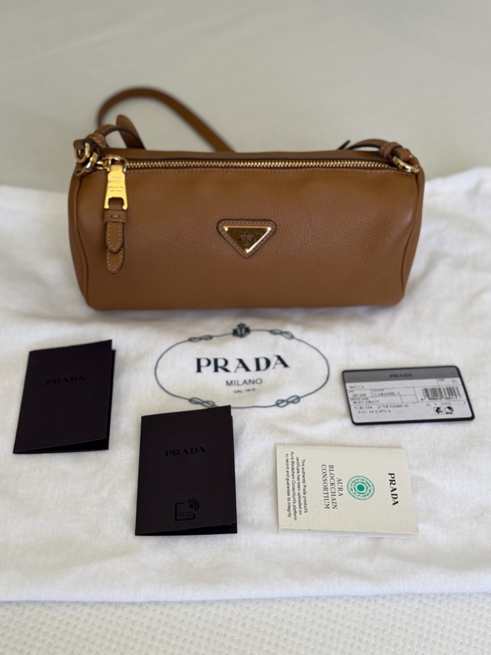 Prada Caramel Leather Bag - Picture 7 of 9